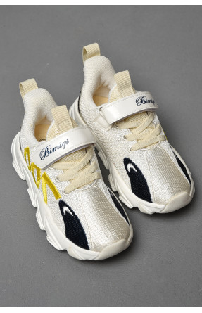 Кросівки дитячі білого кольору 992-11 176636C