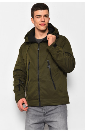 Куртка мужская демисезонная цвета хаки 989 176730C