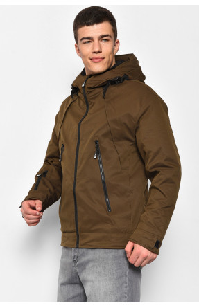 Куртка мужская демисезонная коричневого цвета 989 176859C