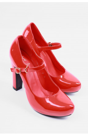 Туфли женские красного цвета 177161C