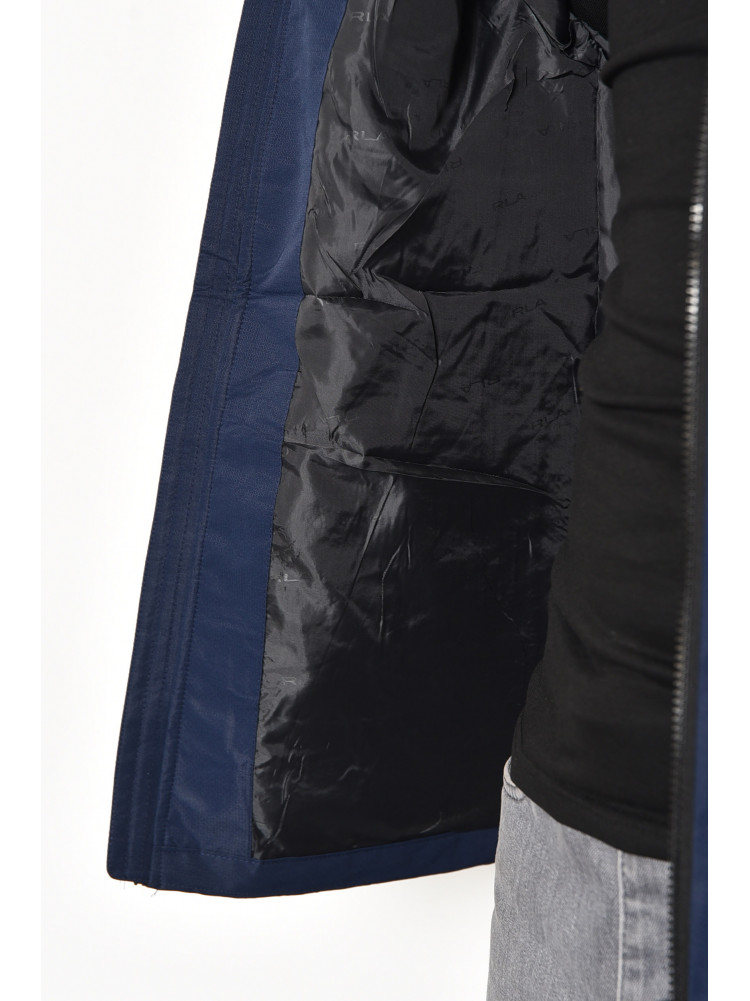 Куртка мужская демисезонная темно-синего цвета 21105 177165C