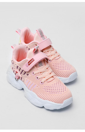 Кросівки дитячі для дівчинки рожевого кольору 2898-2 177289C