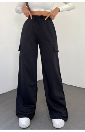 Штани жіночі чорного кольору 1293 177302C
