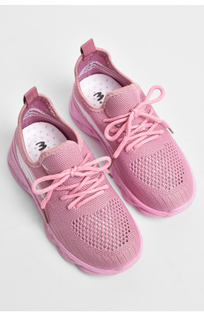 Кроссовки  для девочки розового цвета 177470C