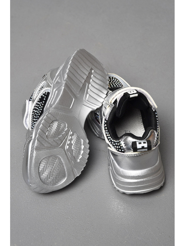 Кросівки для дівчинки сірого кольору 177496C