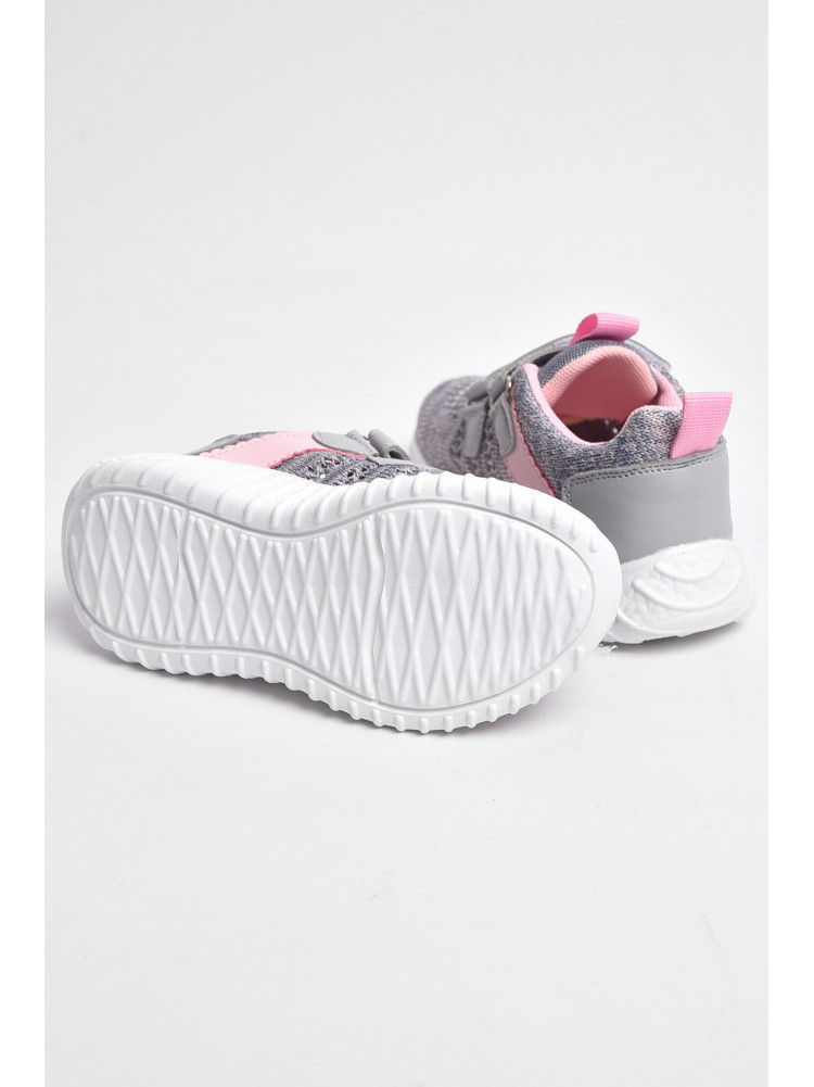 Кросівки для дівчинки сірого кольору 177513C