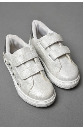 Кросівки для дівчинки білого кольору 177704C