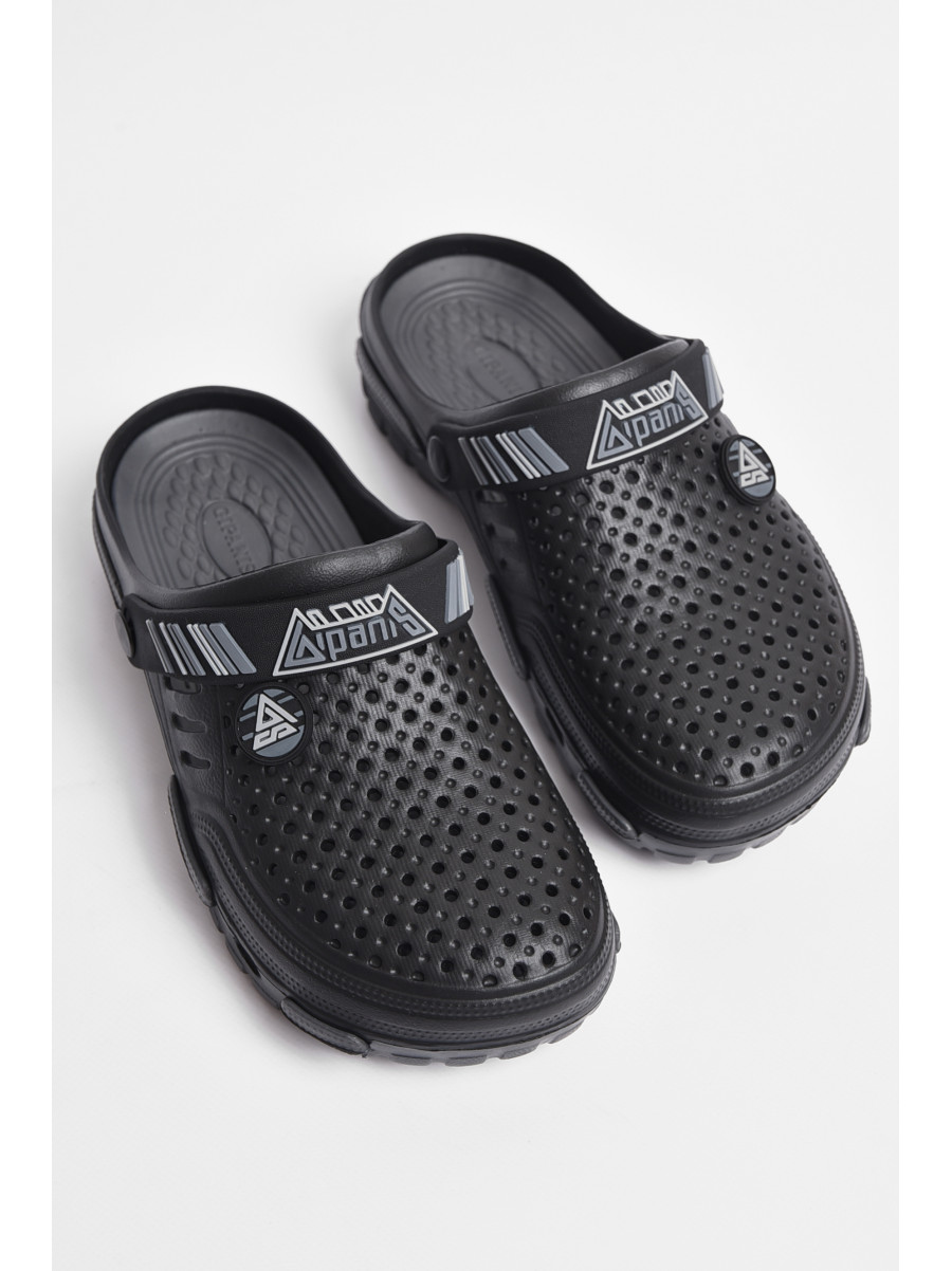 Крокси чоловічі темно-сірого кольору СМ-118 177733C