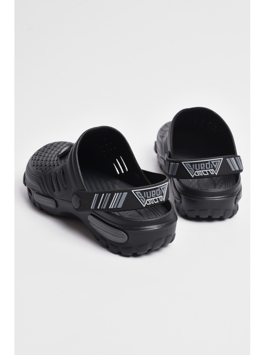 Крокси чоловічі темно-сірого кольору СМ-118 177733C