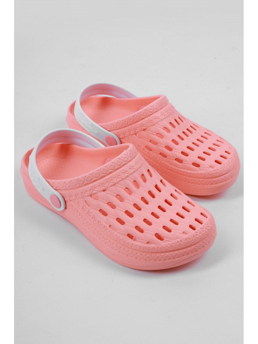 Крокси жіночі пудрового кольору ДС-62 177757C