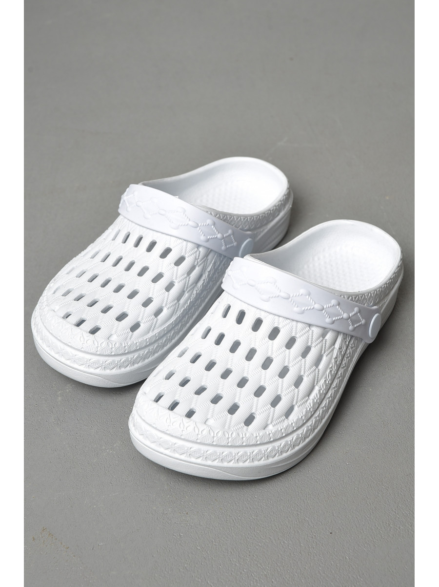 Кроксы женские светло-голубого цвета ДС-62 177758C