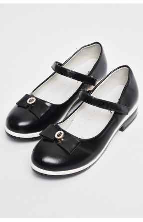 Туфли детские для девочки черного цвета Уценка 177766C