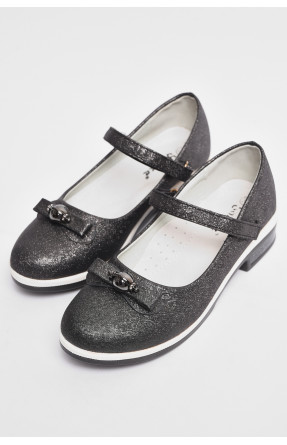 Туфлі дитячі для дівчинки сірого кольору Уцінка 177767C