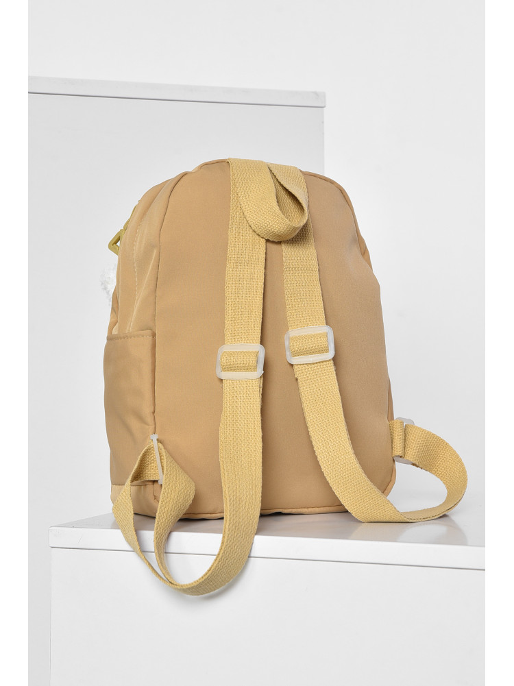 Рюкзак детский для девочки бежевого цвета 177960C