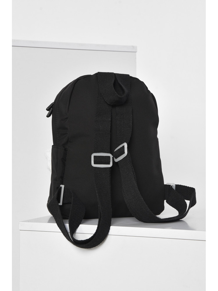 Рюкзак детский для девочки черного цвета 177961C