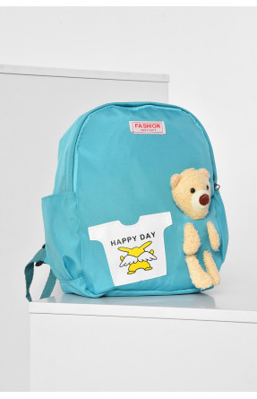 Рюкзак детский для девочки голубого цвета 177964C
