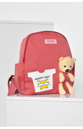 Рюкзак дитячий для дівчинки малинового кольору 177965C