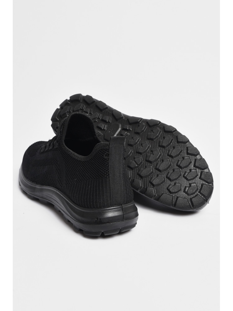 Кроссовки мужские черного цвета на шнуровке 21230-2 178159C