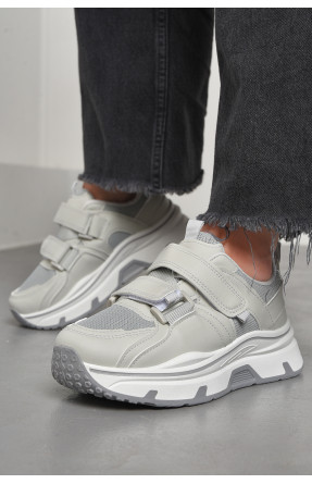 Кросівки жіночі сірого кольору К120-3 178230C