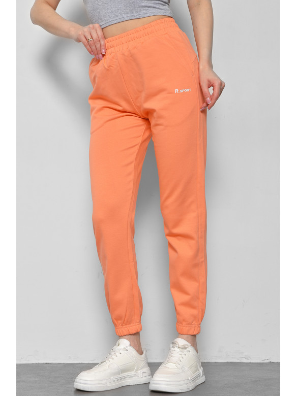Спортивні штани жіночі коралового кольору 835 178354C