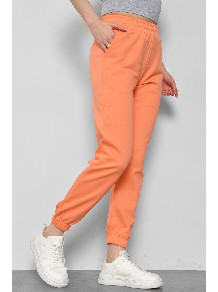 Спортивні штани жіночі коралового кольору 835 178354C