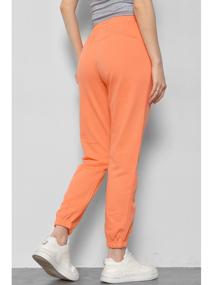 Спортивные штаны женские кораллового цвета 835 178354C