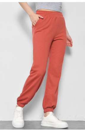 Спортивные штаны женские красного цвета 838 178359C