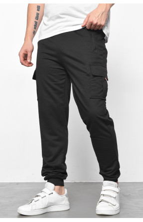 Спортивные штаны мужские черного цвета 41266 178361C