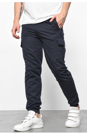 Спортивные штаны мужские темно-синего цвета 41266 178363C