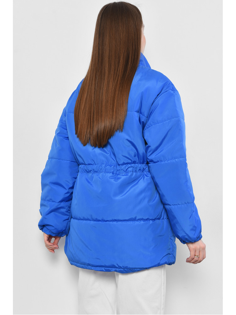 Куртка женская демисезонная синего цвета 1112 178511C