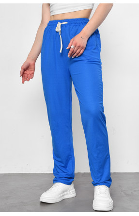 Штани жіночі блакитного кольору 9800 178585C