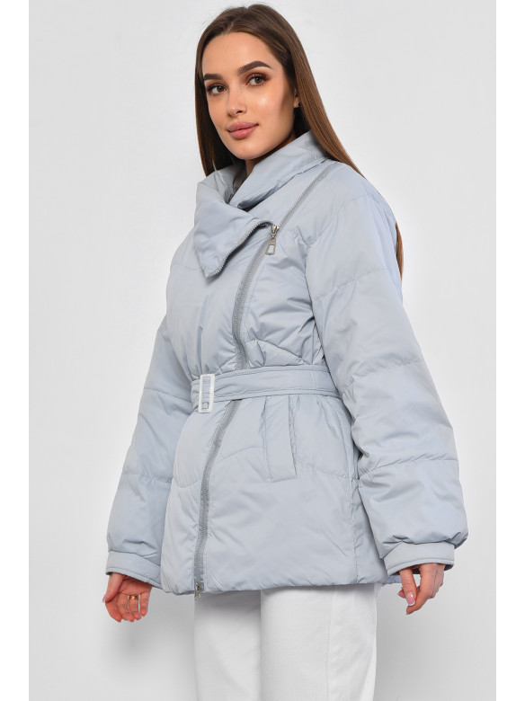 Куртка жіноча демісезонна блакитного кольору 758 178596C