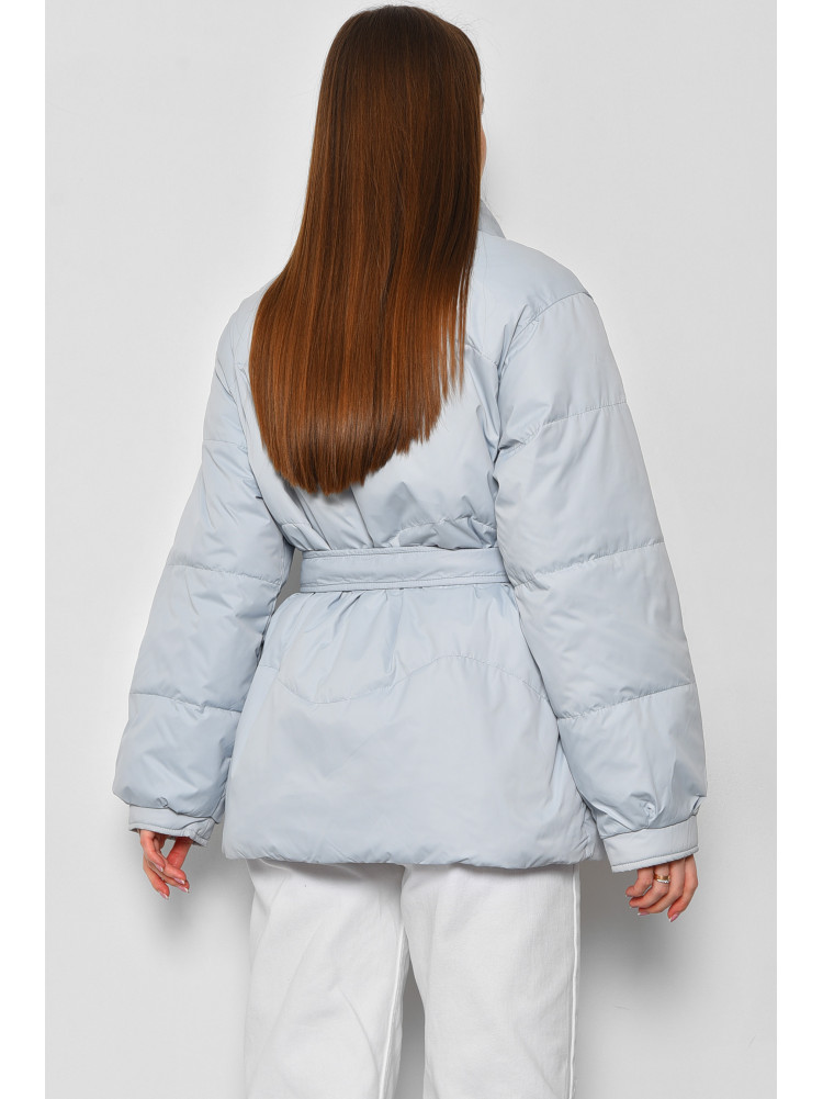 Куртка жіноча демісезонна блакитного кольору 758 178596C