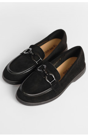 Туфлі-лофери жіночі чорного кольору JН2110-1 178675C