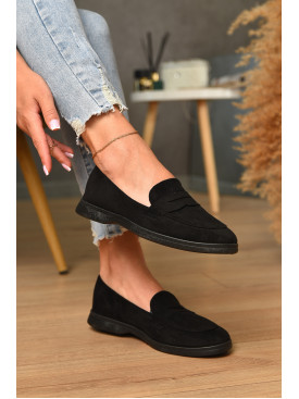 Туфлі-лофери жіночі чорного кольору JН2106-1 178676C Туфлі-лофери жіночі чорного кольору JН2106-1 178676C