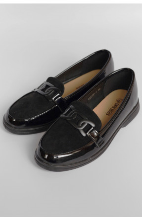 Туфлі-лофери жіночі чорного кольору JН2107-1 178677C