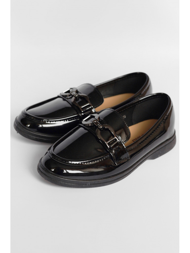 Туфлі-лофери жіночі чорного кольору JН2110-6 178679C