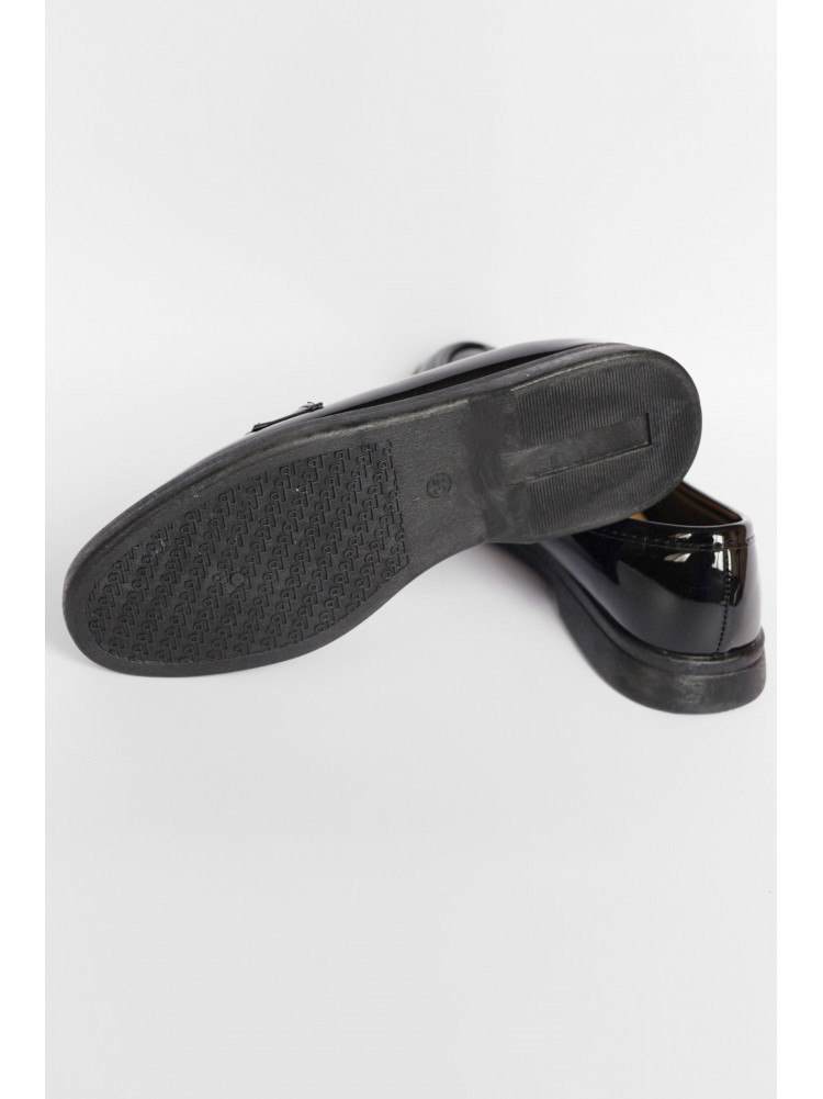 Туфли-лоферы женские черного цвета JН2110-6 178679C