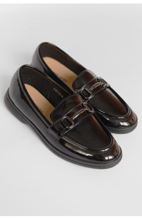 Туфлі-лофери жіночі чорного кольору JН2109-4 178680C