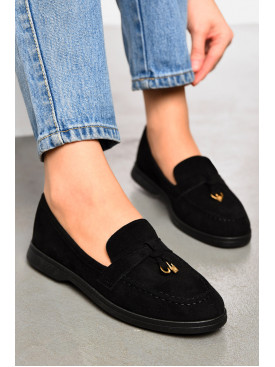 Туфлі-лофери жіночі чорного кольору JН2102-1 178780C