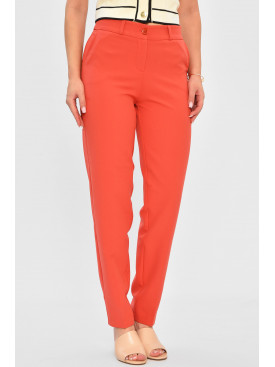 Брюки женские кораллового цвета 834-1559 178936C Брюки женские кораллового цвета 834-1559 178936C