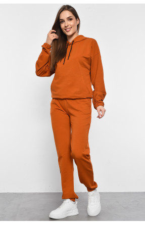 Спортивный костюм женский оранжевого цвета 1258 178964C