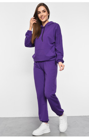 Спортивний костюм жіночий фіолетового кольору 1258 178966C