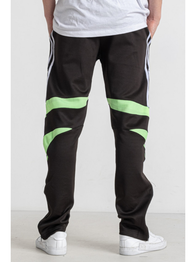 Спортивные штаны подростковые для мальчика черного цвета К-310 179242C