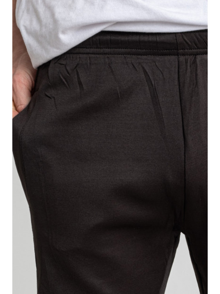 Спортивні штани підліткові для хлопчика чорного кольору К-310 179244C
