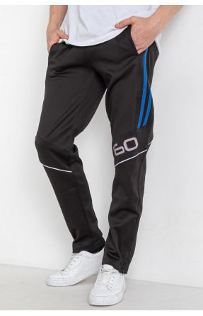 Спортивные штаны подростковые для мальчика черного цвета К-307 179245C