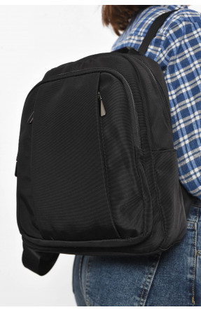 Рюкзак жіночий текстильний чорного кольору D8825 179293C