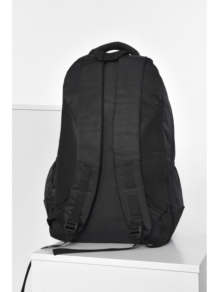 Рюкзак мужской текстильный черного цвета 8086 179301C