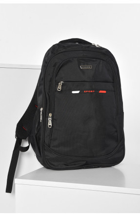 Рюкзак чоловічий текстильний чорного кольору 212 179303C