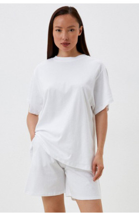 Спортивний костюм жіночий літній білого кольору 3002 179500C